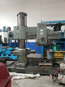 American #Hole-Wizard, radial arm drill