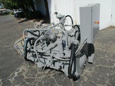 Continental Hydraulic #PVR50-42A15, hydraulic pumps, (2) 10 HP pumps, (1) 5 HP pump, controls, valves & heat
