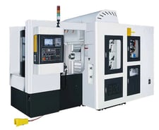 Kent USA #KHC-320, Horizontal Machining Center, 15.7" X, 13.7" Y, 13.7" Z, 10000 RPM, Cat 40, 24 automatic