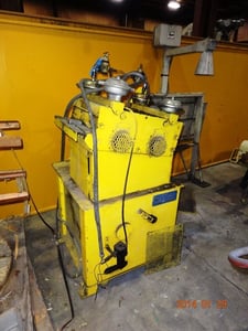 Image for 12" x .16" Regal #250-55-12, powered stock straightener, 7 rolls, variable speed motor, 1978