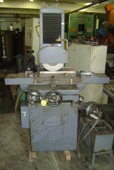 9" x 20" Mitsui #250MH, surface grinder, coolant tank, S/N 79082108,1979