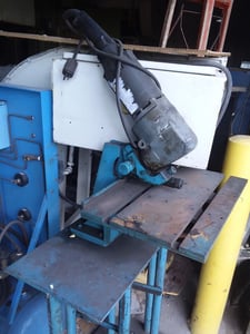 No. TKF-153 Trumpf, Bevelling Machine, 0.6" max length of bevel, stand & tool case, S/N 783554