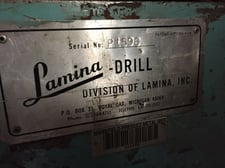 Lamina, 1" hydraulic drill