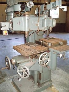 Deckel #KF-1, pantograph, 17.71" x 17.71" table, 60-5000 RPM, 0.787" spindle capacity, S/N 3083