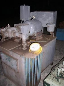10 HP Auxiliary Hydraulic Unit, Vickers Pump, 1000 psi, 1160 RPM, 220/440 V.