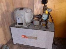 40 HP Murray #561BA, hydraulic system, 10000 psi, 120 gallon tank, 40 HP, 1765 RPM, 220/440 V.
