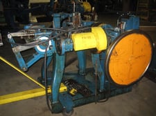 Baird #1, fourslide press, 3/32" wire diameter, 3/4" flat stock, 6" feed length, 14 roll 2 plane wire