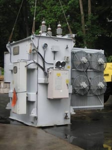 7500/8400/10000/11200 kVA, 12470/7200 WYE Primary, 2400 Delta Secondary, ABB Substation