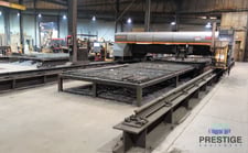 Tanaka #LMX-VII-Z30-TF6000, 161" x 84' travel, Fanuc 6KW CO2 laser, 2008, #30633