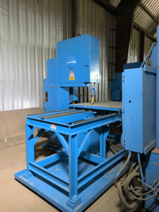 Tannewitz #G1NE, Block Saw, 54" x 72", 36" throat, 36" wheel diameter, S/N 25002,2004