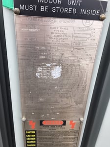 1500 KVA 14100 Delta Primary, 480Y/277 Secondary, Westinghouse