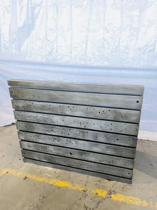 48" x 60" x 26" T-slotted angle plate, excellent, #0506920