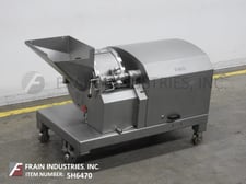 FAM #ILC, all Stainless Steel construction, slices, strip cuts and dices up to 2205 pounds of product per hour