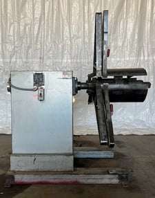 3000 lb. Jaco #JVRE-3016-2, uncoiler, 20" width, 54" O.D., 15"-19" ID, electric drag brake