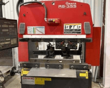 45 Ton, Primeline #2103-40, hydraulic, 6.6' overall, 61.02" between housing, 2-Axis, Elgo P8822 Control, 2004