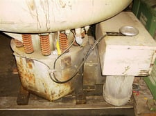 Almco #OR-20VHE, Round Bowl Vibratory Deburring Machine, 18 cu.ft. capacity, 80" length, 60" width, 54"