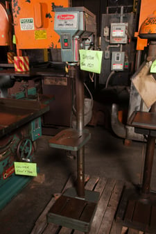 Dayton, 15" pedestal drill press, 3/4 HP (7 available)