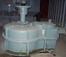 75 HP @ 1770 RPM, French Oil, Right Angle Power Transmission Gear Reducer, 60.00 :1 ratio