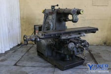 Kearney & Trecker #3K, plain horizontal mill, 15-1/2" x 64" table, #50NS, 10 HP, coolant, dual controls