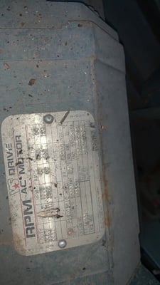 30 HP 1775 RPM Reliance, Frame L2564, TEAO-blower cooled, class H, 460 V.(2 available)