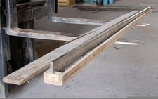 Shear Blades, Set New (or Re-ground) 124" Shear Blades, Four Sided, 140" length, 2.695" height, 0.895" width