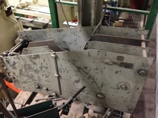 4000 lb. U.S. Baird #AN40-44-017215, coil cradle, 10" width, 48" outside dimension, motorized