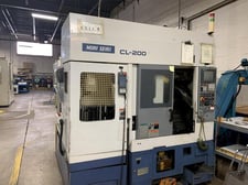 Mori Seiki #CL-200A, CNC lathe w/gantry loader, MSC-803, 20.3" swing, 3-jaw 6" chuck, 2" bar, 1997, #16457