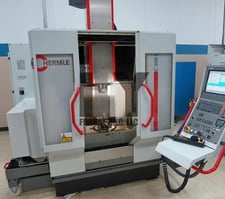Hermle #C600U, 30 automatic tool changer, 23.6" X, 17.7" Y, 17.7" Z, 16000 RPM, 5-Axis, HH iTNC 530 Control