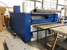 Paul Ernst #Neptune-EBKB, 48", 8-station, sanding, (2) Stainless Steel wire brush, (2) Finish Scotchbright