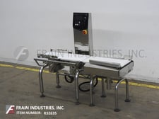 Image for Ishida #DAC-SGN-RE-060-A2-3/SS-M-B, left to right, Stainless Steel, belt checkweigher, 1-240 items per minute with belt speed up to 120 FPM, mechanical reject arm
