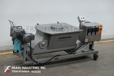 Doering #5PFL, Stainless Steel, twin screw pump feed system, control panel with push button start / stop