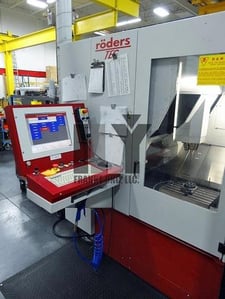 Roders #RXP400, vertical machining center, 18 automatic tool changer, 16.1" X, 11.8" Y, 8.3" Z, 40000 RPM