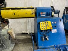 20000 lb. Gifford Hill coil reel w/coil car, 48" width, 72" outside dimensions, 17"-22" ID, hydraulic