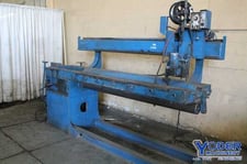 6' Hobart #MDLJ-80CAP, web seam welder, 6' x 10', w/Hobart welder, #66203