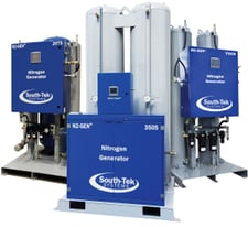 4500 cu.ft./hr., South-Tek Sys #N2GEN 350S-1T2 PSA Nitrogen generator package