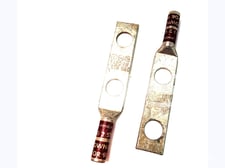 Burndy Long Barrel #2 2 Hole Lug New