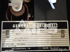 GE Nbv Negative Sequence Voltage Relay 208vac, Pu Min -17v, Pu Max -34v