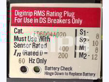 200 Amps Ch Rating Plug 400 Amps Ct For Digitrip 100 Series
