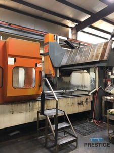 VTEC #VF-4000, 165" X, 90" Y, Fanuc 18i CNC, 40 automatic tool changer, #50 taper, 6000 RPM, #30971