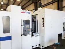 Daewoo Doosan #DHP-400, 23.6" X, 22" Y, 15.7" pallets, Fanuc 18i-MB, 60 automatic tool changer, 2005, #30998