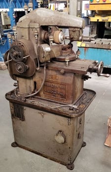 Hamilton #1, spur & spiral gear hobber, 6" diameter, 5" length, 1.25" hob, 1 HP, 1200 RPM, $4500