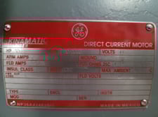 30 HP 1750/2300 RPM General Electric, Frame CD288AT, BB, DPFG-BV, new, 500VA, 150/300VF (2 available)