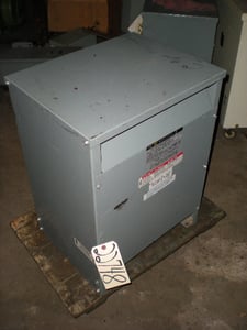 15 KVA 480 Primary, 240/120 Secondary, Square D, dry, Cat. No. 15S1H, #22748