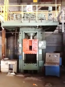 500 Ton, Erie hydraulic press, 24" stroke, 30" daylight, 6" Shut Height, 1993, #16389