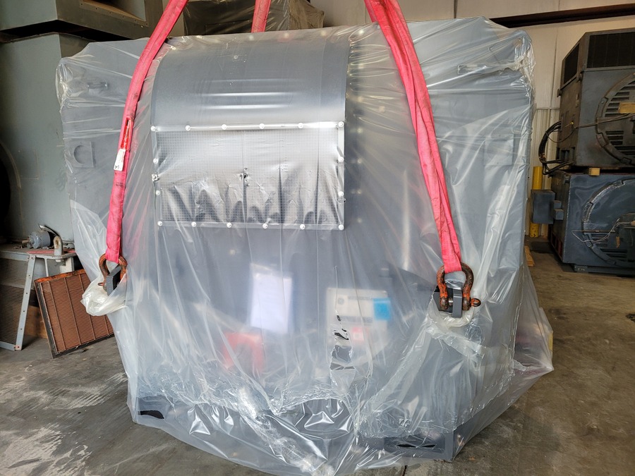 5000 HP 1800 RPM General Electric, Frame 8411-E, weather protected enclosure type 2, SB, new, 2300/4000 Volts