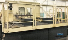 4.33" Toshiba #BTD-200QF, 39" X, 39" Y, 40 automatic tool changer, (2) pallets, thru spindle coolant, Tosnuc