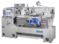Sharp #1640LV, precision lathe, 16" swing, 3-jaw 10" chuck, inch/metric, Steady Rest, cooloant system, new