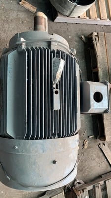 75/19 HP 1190/590 RPM Siemens, Frame 444T, TEFC, 1-winding, 1.15 service factor, 460 Volts