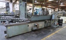 12" x 120" Hanchett #VS122, hydraulic vertical spindle knife/surface grinder, rear operators station, extra