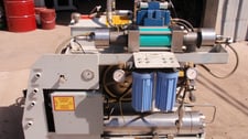 Flow #50iS-60, waterjet intensifier unit, 50 HP, 60k psi pump, rebuilt 2006